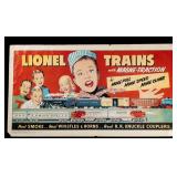 Vintage Lionel Panoramic Advertising Poster