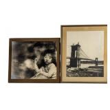 Vintage Black and White Photo Prints (2)