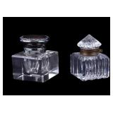 Cut Crystal Inkwells