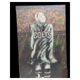 Baltimore Colts Oil on Canvas