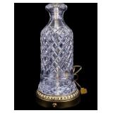 Crystal Table Lamp Attributed to Waterford