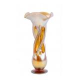 Steuben Gold Aurene Twist Vase