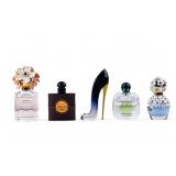 4 Designer Fragrance Bottles w/ Armani, YSL