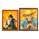 Oil Studies after Vincent Van Gogh (ND 1853-1890)