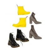 Designer Boots (3) in Assorted Styles and Sizes