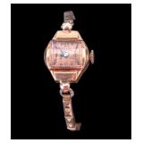 14K Gold Chase Ladies Watch