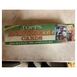 1990s complete set baseball cards