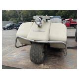 Harley Davidson 3 wheeled golf cart. As pictured