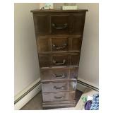 6 drawer tall narrow dresser