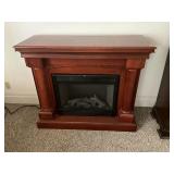 Large electric fireplace