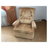 Reclining easy chair