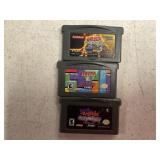 (3) Game Boy Advance games