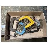 Box of C clamps