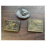 (3) Belt buckles