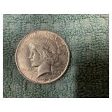 1922 peace silver dollar