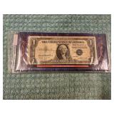 1935-G $1 silver certificate depression era no