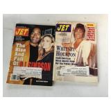 Magazine of OJ Simpson and Whitney Houston