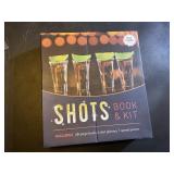 Shots glasses and book kit