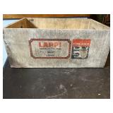 Lappi wooden box