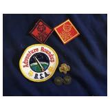 Cub scouts and Girl Scout pin