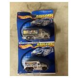 (2) Hot Wheels Haulers