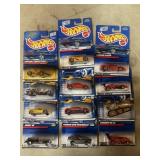 (12) Hot Wheels cars