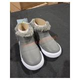 Cat&Jack Baby Grey Snow Boots Size 5