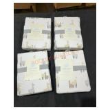 Cloud Island Crib Fitted Sheet Llamas (Set of 4)