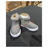 Cat&Jack Baby Grey Snow Boots Size 5