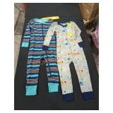 Cat&Jack Grey/Green Onesies Pair 24m