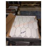 Daltile white tile 8 boxes 8.76 SQ ft per box 8×