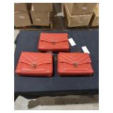 A New Day Red/Orange Purse (Set of 3)