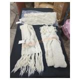 A New Day Knitted Scarves Oatmeal Color