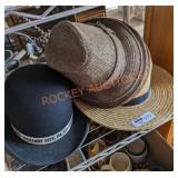 Vintage hat lot
