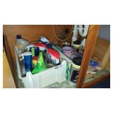Kitchen cleaning supplies lot