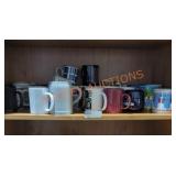 coffe mug shelf lot