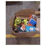 Box Lot of Misc. Household Items & Tools