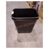 2 Rubbermaid 7 Gal. Black Rectangular Trash Can