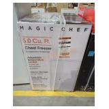 Magic Chef 5 cu ft chest freezer