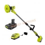 ONE+ 18V Cordless Telescoping Power Scrubber Kit w