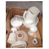 Milkglass Box Lot