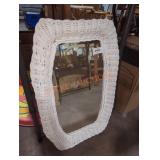 Whicker Framed Wall Mirror