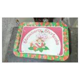 Strawberry shortcake dinner tray