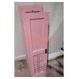 Pink Wood Shutters