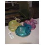 Galerie Glass Bunny Nest Dishes