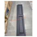 2Pck Black Shutters