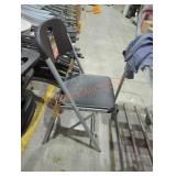 1 lifetime black fold up chair