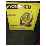 Ryobi 18v Hybrid 7.5" Fan, Tool Only