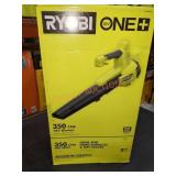 Ryobi 18v Blower, Tool Only, NO BATTERY OR