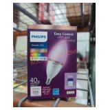 1 Phillips smart led 40w bulb